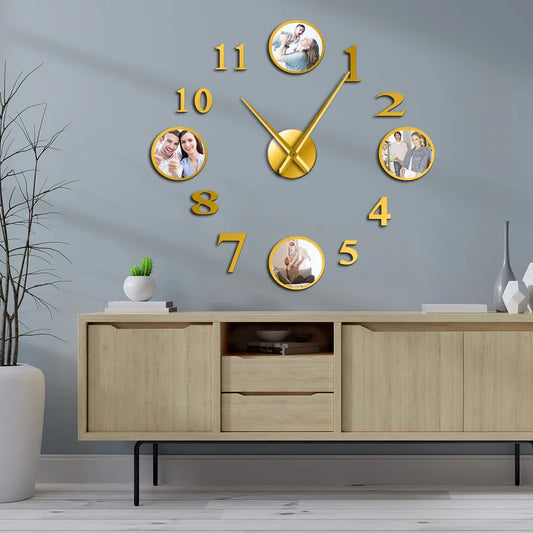 Custom DIY Large Wall Clock