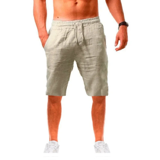 👖 Men’s Cotton-Linen Summer Shorts | Breathable & Stylish