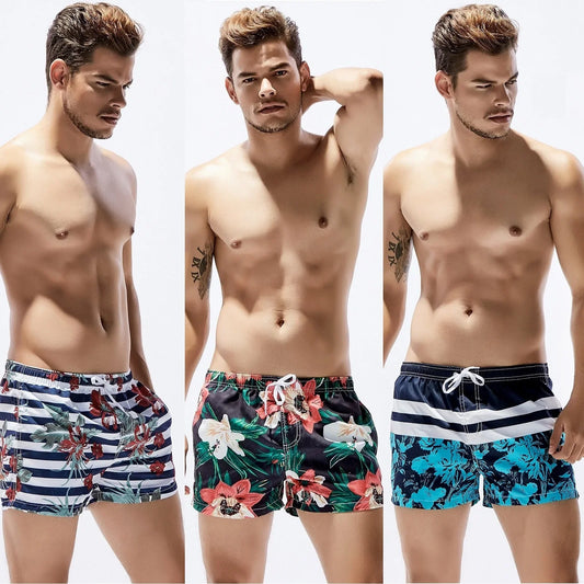 SEOBEAN Men’s Beach Board Shorts | Lightweight & Casual