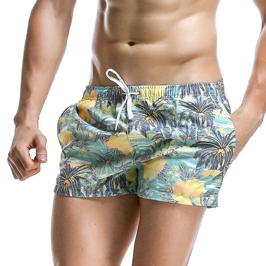 SEOBEAN Men’s Beach Board Shorts | Lightweight & Casual