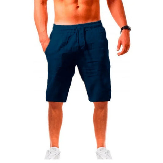 👖 Men’s Cotton-Linen Summer Shorts | Breathable & Stylish
