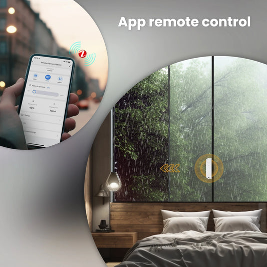 Smart Sliding Window Opener – Solar Powered & Voice Controlled